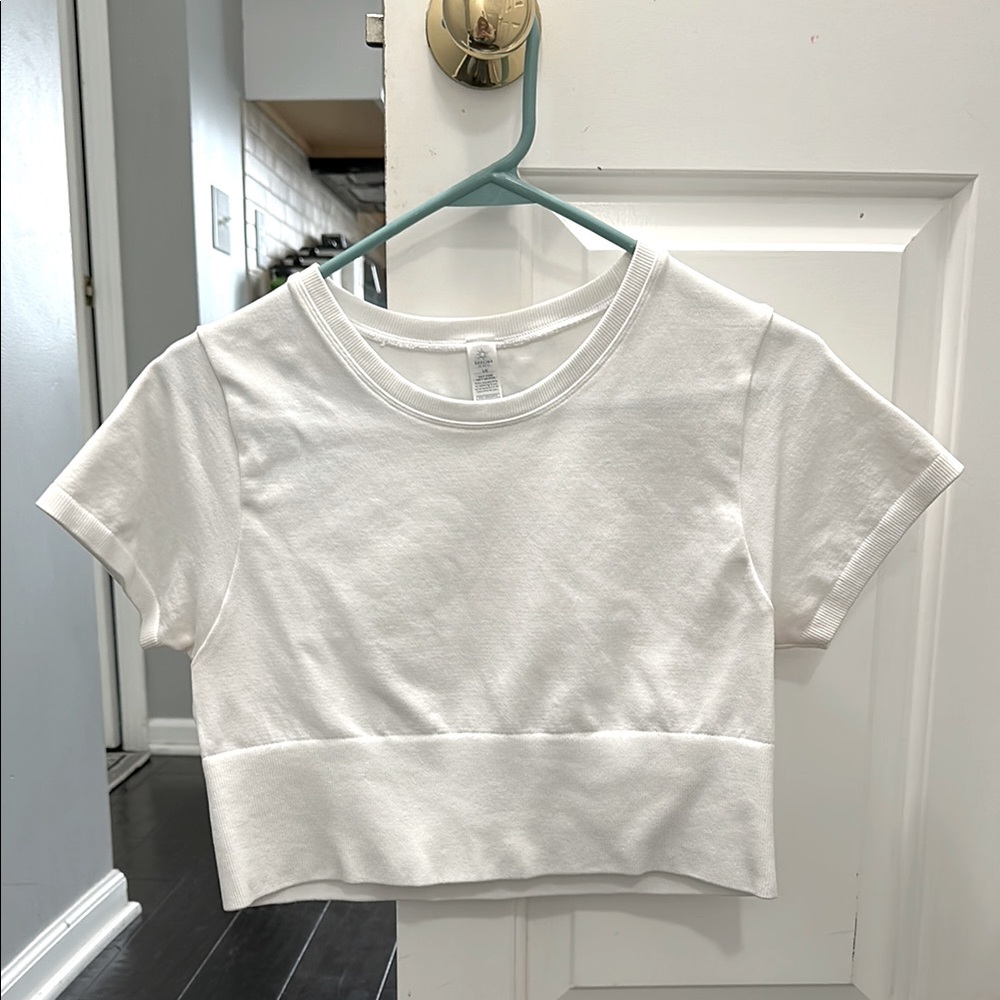 Offline White Women's Crop Top